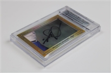 Jack Nicklaus & Seve Ballesteros Signed 2013 Leaf Executive Collection Masterpiece 1 of 1 Beckett #L26792