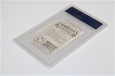 1979 Venorlands LTD. Jack Nicklaus Our Heroes World of Sport Card PSA Graded Mint 9 #19506271