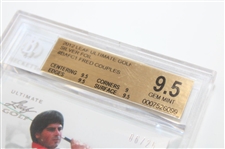 Fred Couples Signed 2012 Leaf Ultimate Golf Silver Foil LTD ED #6/25 Card Beckett Gem Mint 9.5 Autograph 10