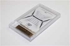 Arnold Palmer Signed 2012 Ultimate Golf Gold Foil LTD ED #6/10 Card Beckett Graded Gem Mint 9.5 Autograph 10