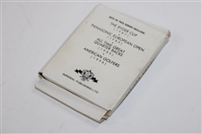 Floyd, Azinger & Hoch Signed Cards w/Imperial Sporting Collection American Golfers Set JSA ALOA