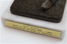 Jack Nicklaus Golfer of The Century 1888-1988 Centennial of Golf In America Statue