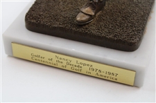 Nancy Lopez Golfer of The Decade 1978-1987 Centennial of Golf In America Statue