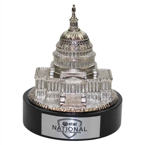 Tiger Woods AT&T National Congressional Replica Trophy