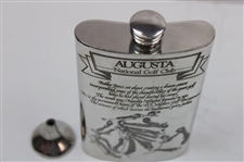 Augusta National Golf Club Sheffield Pewter Flask in Original Box