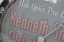 Vintage Kenneth Smith Golf Clubs Thermometer Ad