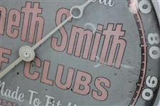 Vintage Kenneth Smith Golf Clubs Thermometer Ad