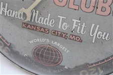 Vintage Kenneth Smith Golf Clubs Thermometer Ad