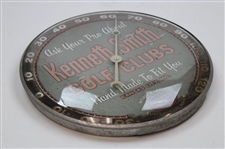 Vintage Kenneth Smith Golf Clubs Thermometer Ad