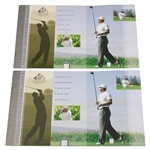 Tiger Woods 2005 SP Signature Golf Card Advertising Foldout Pamphlets