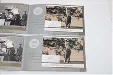 Tiger Woods 2005 SP Signature Golf Card Advertising Foldout Pamphlets