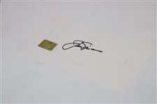 Jack Nicklaus Signed Card with Personal Golden Bear Hologram #01547