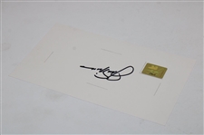 Jack Nicklaus Signed Card with Personal Golden Bear Hologram #01547