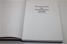 'The Game of Golf & Printed Word 1566-2005' Vol I & II Ltd Ed Deluxe Books in Slipcase by Donovan & Jerris