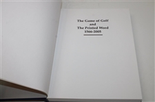 'The Game of Golf & Printed Word 1566-2005' Vol I & II Ltd Ed Deluxe Books in Slipcase by Donovan & Jerris