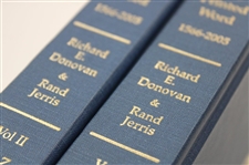 'The Game of Golf & Printed Word 1566-2005' Vol I & II Ltd Ed Deluxe Books in Slipcase by Donovan & Jerris