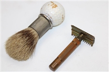 Golf Themed Brush & Comb w/Stand