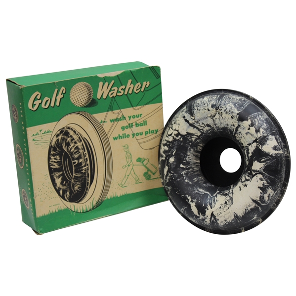 Vintage Imperial Golf Ball Washer w/Original Box