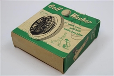 Vintage Imperial Golf Ball Washer w/Original Box