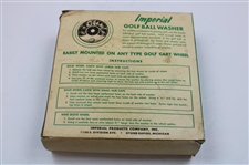 Vintage Imperial Golf Ball Washer w/Original Box