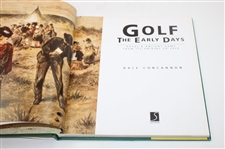 1995 'Golf: The Early Days' Book by Dale Concannon