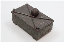 J.B. Vintage Golf Themed Box w/ Lid