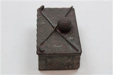J.B. Vintage Golf Themed Box w/ Lid