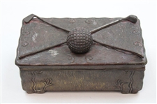 J.B. Vintage Golf Themed Box w/ Lid