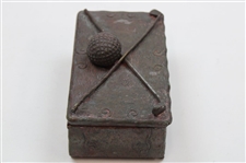 J.B. Vintage Golf Themed Box w/ Lid