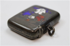 1905 Approaching & Putting Competition at West Kilbride GC 2nd Prize Sterling Silver Match Holder