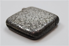 1901 F.G.C. Bogie Competition Sterling Silver Match Holder - September