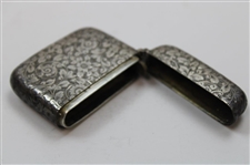 1901 F.G.C. Bogie Competition Sterling Silver Match Holder - September