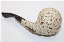 Vintage Golf Ball Themed Tobacco Pipe