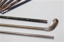 Vintage Mini Golf Club & Bag Set