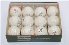 Jack Nicklaus Macgregor Liquid Center Golf Ball Dozen Golf Balls in Box