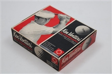 Ken Venturi Signed Cut Card w/Ken Venturi Autograph Golf Ball Box w/ Balls JSA ALOA