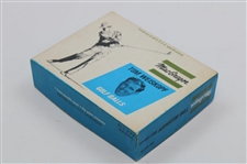 Tom Weiskopf Signed Cut Card w/Macgregor Tom Weiskopf Golf Ball Box w/Balls JSA ALOA
