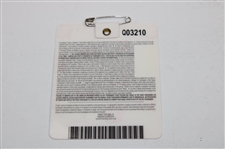 Jordan Spieth Signed 2015 Masters Tournament SERIES Badge #Q03210 JSA ALOA