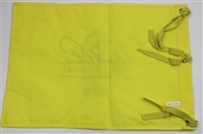 Arnold Palmer Signed Arnold Palmer Invitational Yellow Embroidered Flag JSA #Z35934