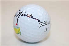 Jack Nicklaus Signed Masters Logo Golf Ball JSA ALOA