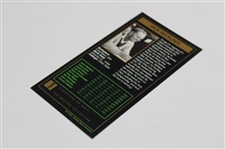 Jack Nicklaus Signed '1963' Masters of Golf Grand Slam Ventures Golf Card JSA ALOA