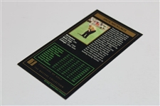 Jack Nicklaus Signed '1965' Masters of Golf Grand Slam Ventures Golf Card JSA ALOA