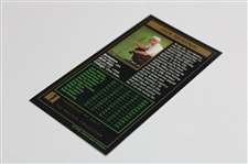 Jack Nicklaus Signed '1966' Masters of Golf Grand Slam Ventures Golf Card JSA ALOA