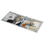 Jack Nicklaus Signed Trump $100 Dollar Bill JSA ALOA