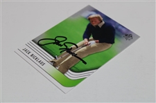 Jack Nicklaus Signed Upper Deck Sp Authentic Card JSA ALOA