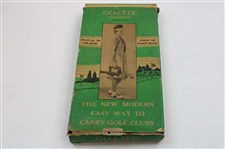 Vintage Go-Lite Golf Club Carrier In Original Box