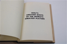 Gene Sarazen's Personal 1981 Golf's Greatest Shots by the World's Greatest Players' Signed by Author Nevin Gibson