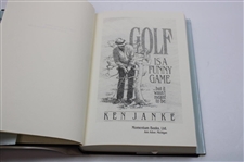 Gene Sarazen's Personal 1992 'Golf Is A Funny Game …But It Wasn't Meant To Be' Signed By Author Ken Janke