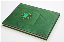 1973 'The Masters - Profile of a Tournament' Book by Dawson Taylor w/Card