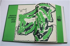1973 'The Masters - Profile of a Tournament' Book by Dawson Taylor w/Card
